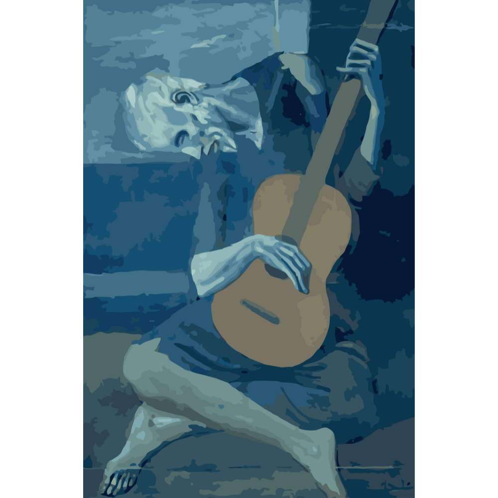 Der alte Gitarrist von Pablo Picasso