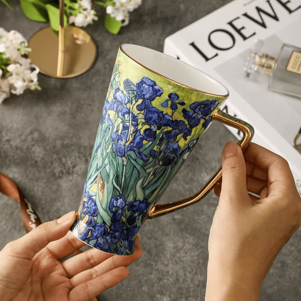 4-teiliges Kreativset: Van Gogh Lilien DIY-Package