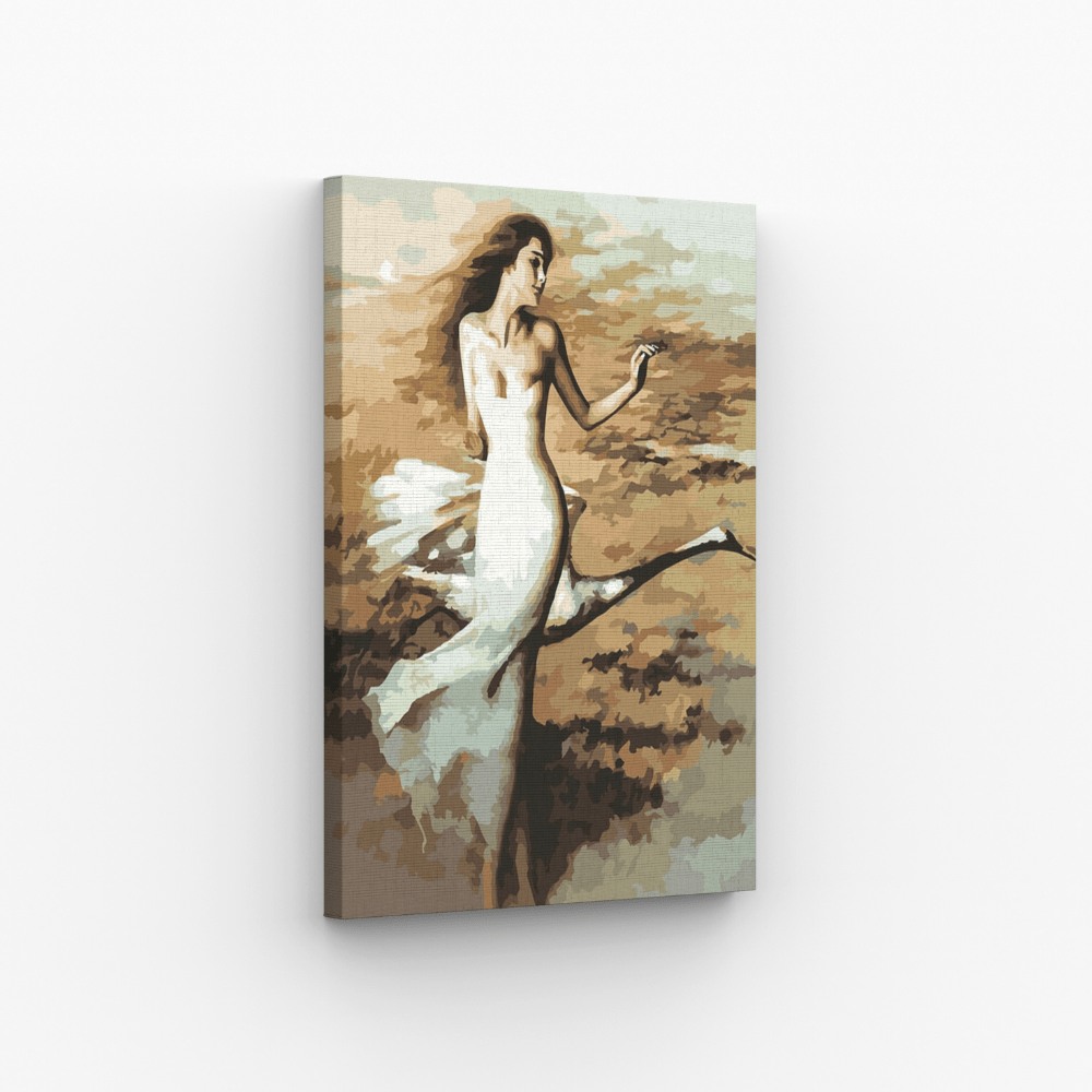 Malen nach Zahlen, Braut im Wind