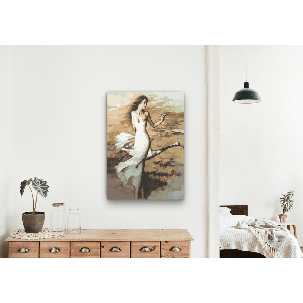 Malen nach Zahlen, Braut im Wind