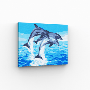 Malen nach Zahlen, Delphin Trio