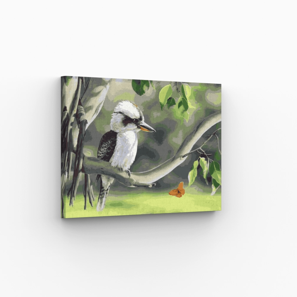 Malen nach Zahlen, Kookaburra, Lachender Hans, Australien