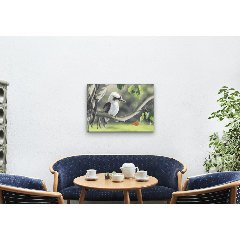 Malen nach Zahlen, Kookaburra, Lachender Hans, Australien