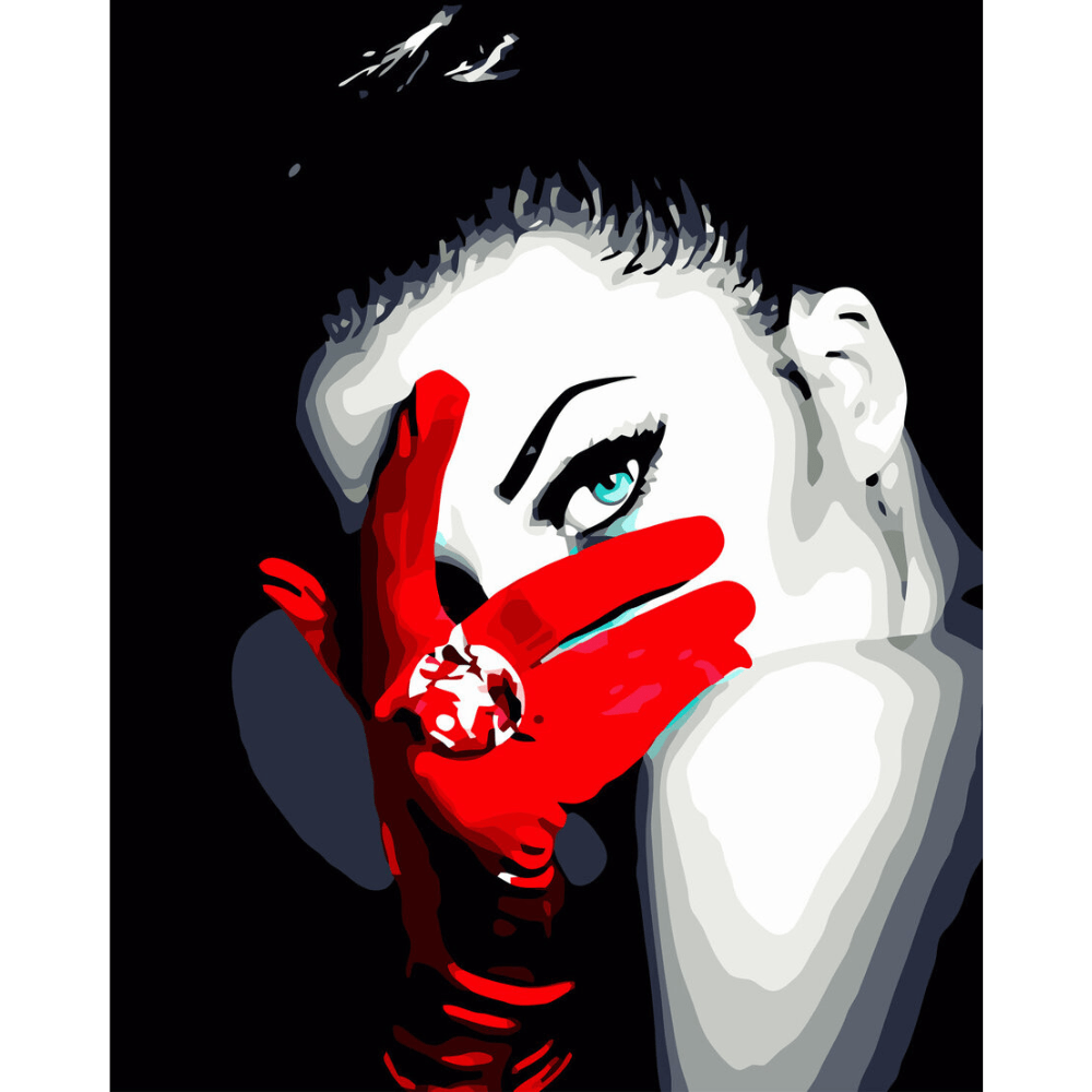 Malen nach Zahlen, Dame en vogue