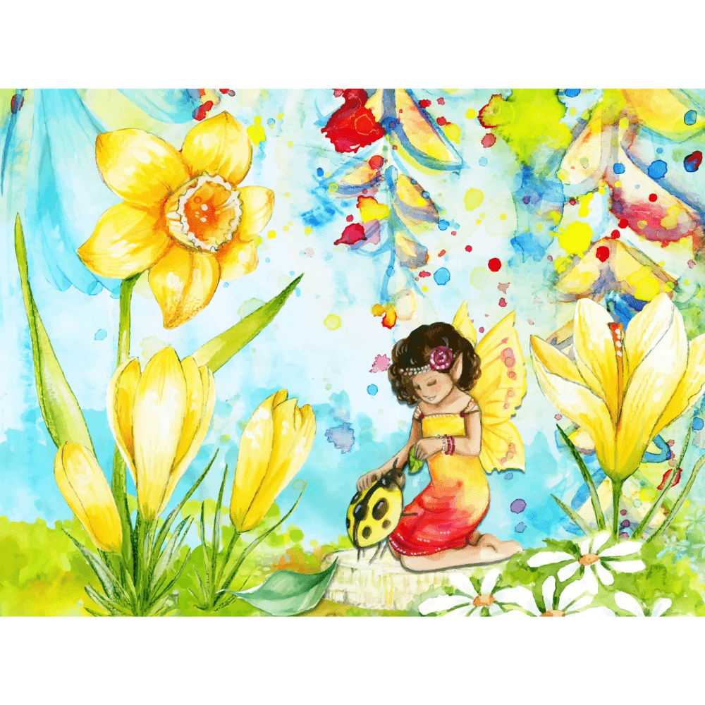 Malen nach Zahlen, Mädchen im Wunderland