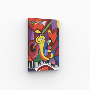 Malen nach Zahlen, Musikinstrumente, kubanisch