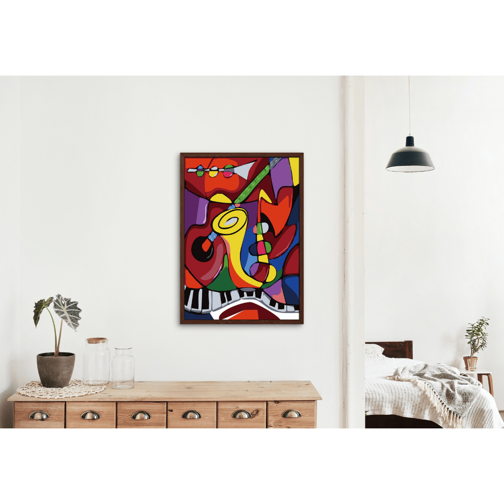 Malen nach Zahlen, Musikinstrumente, kubanisch