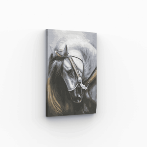 Malen nach Zahlen, Schimmel Portrait