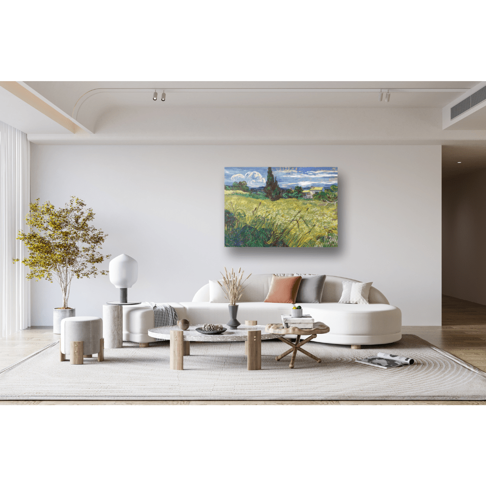 Malen nach Zahlen, Weizenfeld mit Zypresse, Vincent van Gogh, Kunst