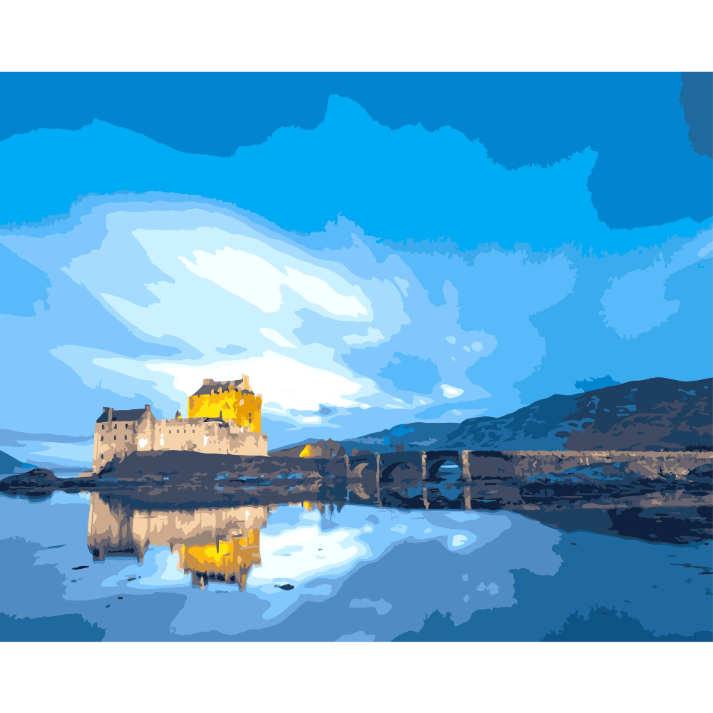 Eilean Donan Caslte in Schottland