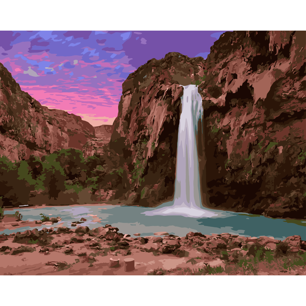 Havasupai Wasserfälle in Arizona