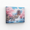 Carica l&#39;immagine nel visualizzatore Galleria, Pagoda con fiori di ciliegio