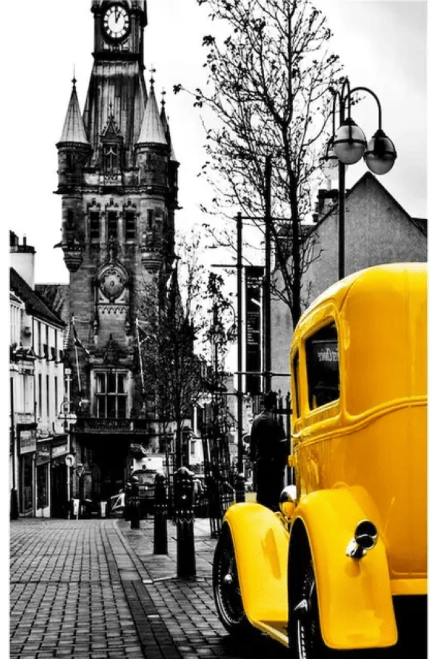 Yellow Roadster