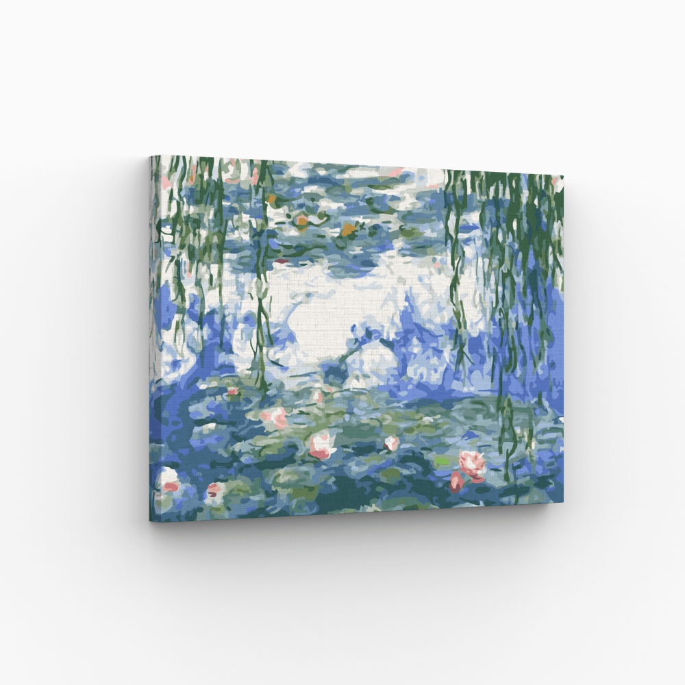 Seerosenteich von Claude Monet, Musterbild gerahmt