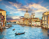 Malen nach Zahlen Venedig mit Canale Grande und Markusdom