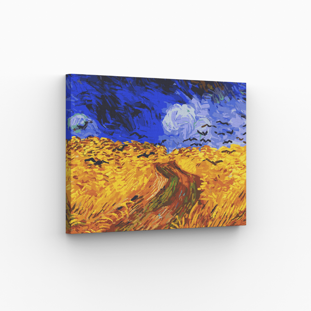 Weizenfeld mit Raben, Van Gogh