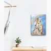 Carica l&#39;immagine nel visualizzatore Galleria, Malen nach Zahlen, Giraffe mit Zebra und Regenbogen