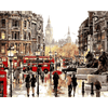 Malen nach Zahlen, London, Trafalgar Square