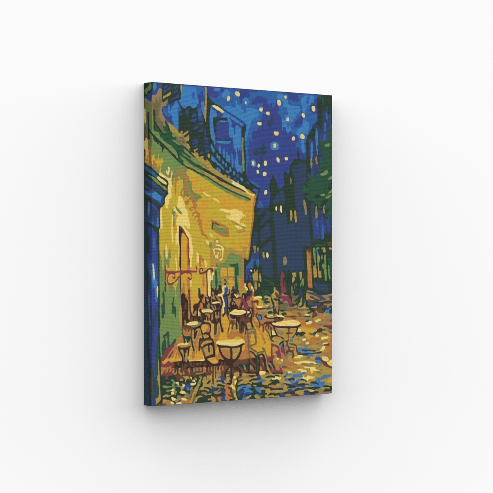 Malen nach Zahlen, Nacht Café von Vincent Van Gogh, Kunst